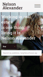 Mobile Screenshot of nelsonalexander.com.au