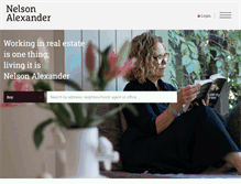 Tablet Screenshot of nelsonalexander.com.au